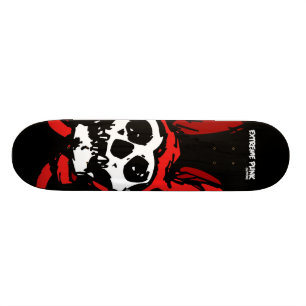 Punk kanindöskalle skateboard för ytterlighet