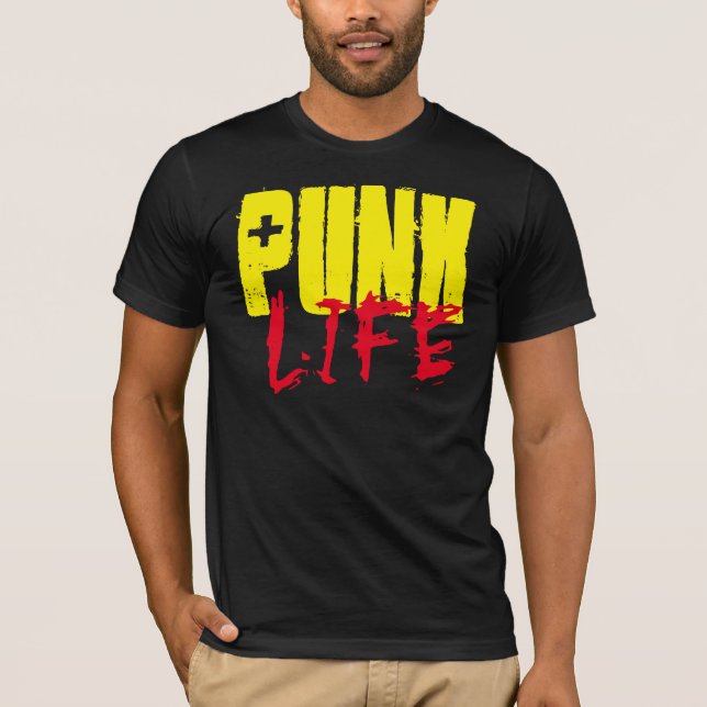 PUNK LIFE T-SHIRT (Framsida)