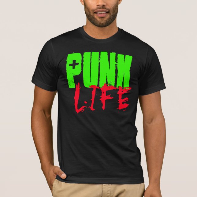 PUNK LIFE T-SHIRT (Framsida)