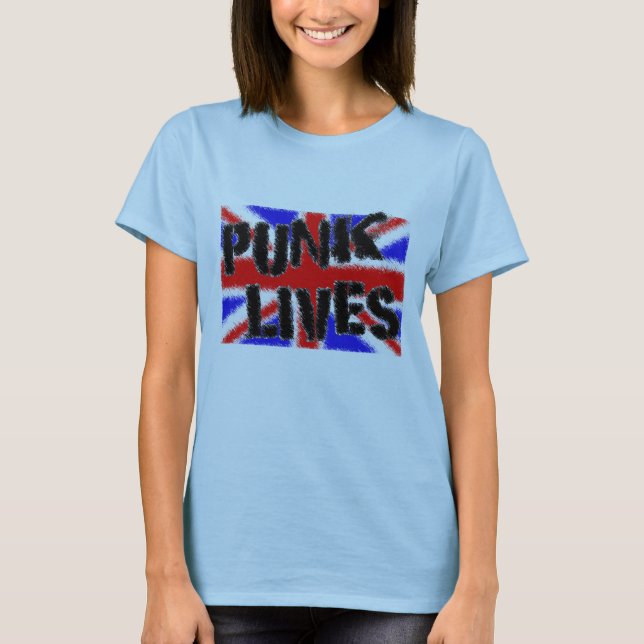 punk liv t-shirt (Framsida)