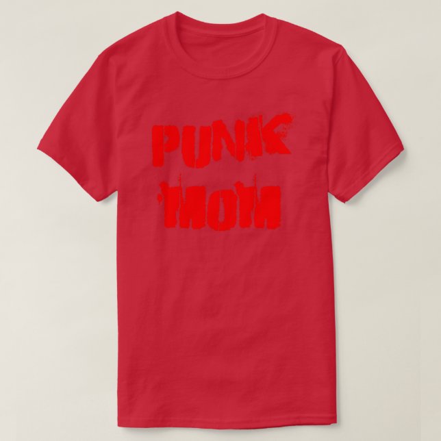 Punk mamma t shirt (Design framsida)