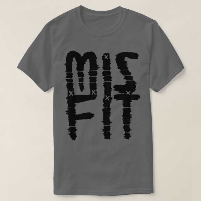 Punk Misfit T Shirt (Design framsida)