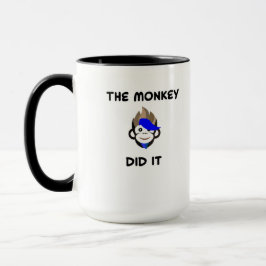 Punk Monkey Monkey gjorde det Mugg