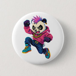 Punk Panda Power Knapp