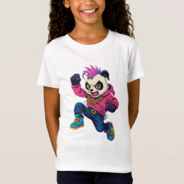 Punk Panda Power T Shirt