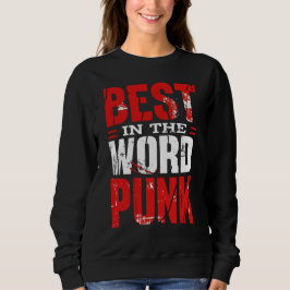 Punk Perfektion: Regerar med suverän design svart T Shirt