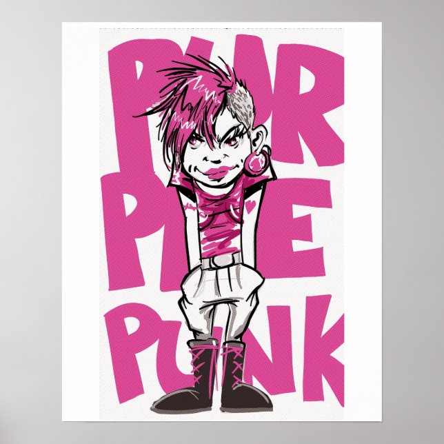 Punk Poster (Framsidan)