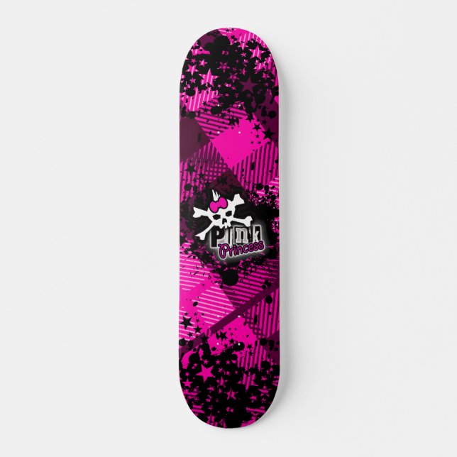 Punk Princess Skateboard Deck (Framsida)