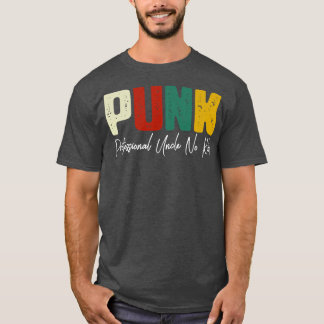PUNK Professionell farbror No Kids T Shirt