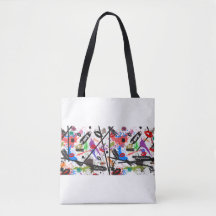 Punk Pulse Tote Bag - Vänd huvuden, var en rebell