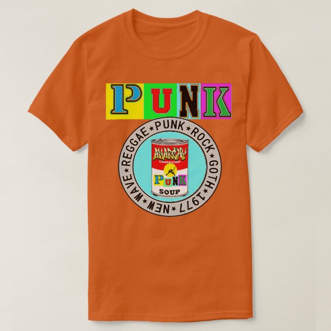 punk Punk Soppa T Shirt (Design framsida)