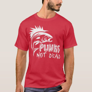 Punk Punks not Dead Rock musik Aesthetic Subcultur T Shirt