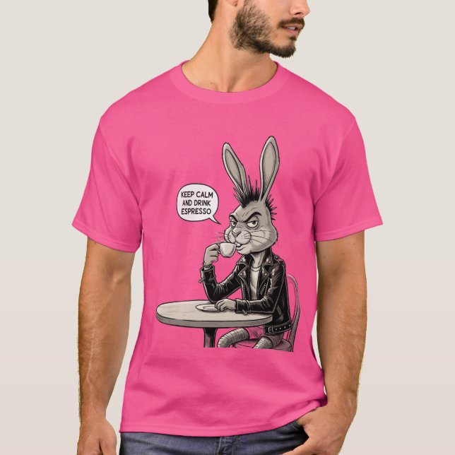 Punk Rabbit T Shirt (Framsida)