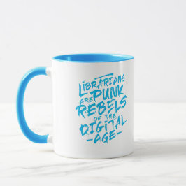 Punk Rebel Librarians Mugg