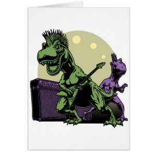 Punk Rex Hälsningskort