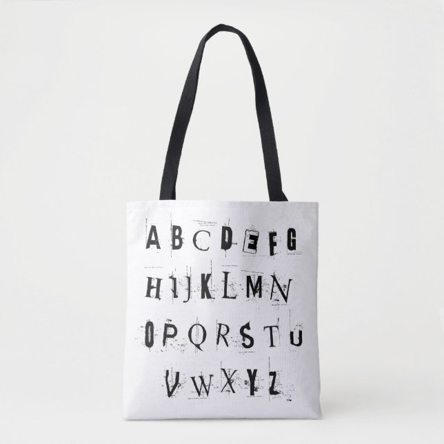 Punk Rock ABC:erna Tygkasse (Framsida)