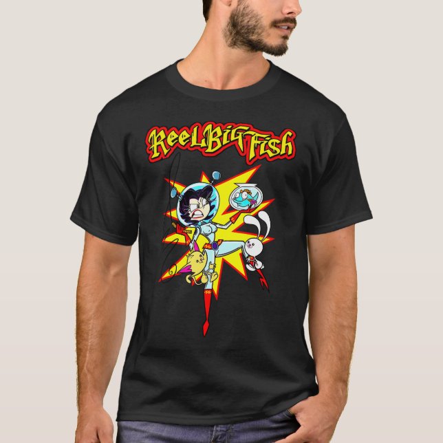 Punk Rock Band Färgglad T Shirt (Framsida)