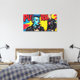 PUNK ROCK FÖR ALLTID-3 CANVASTRYCK