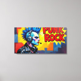 PUNK ROCK FÖR EVIGT-2 CANVASTRYCK