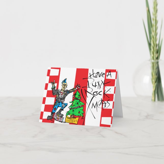 PUNK ROCK JUL HELGKORT (Framsida)