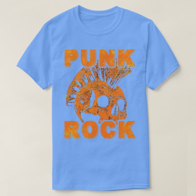 Punk Rock musik 3 T Shirt (Design framsida)