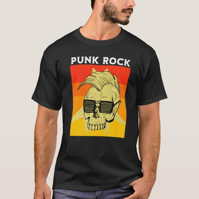 Punk Rock musik Punks Punkrocker Punk 10 T Shirt (Framsida)