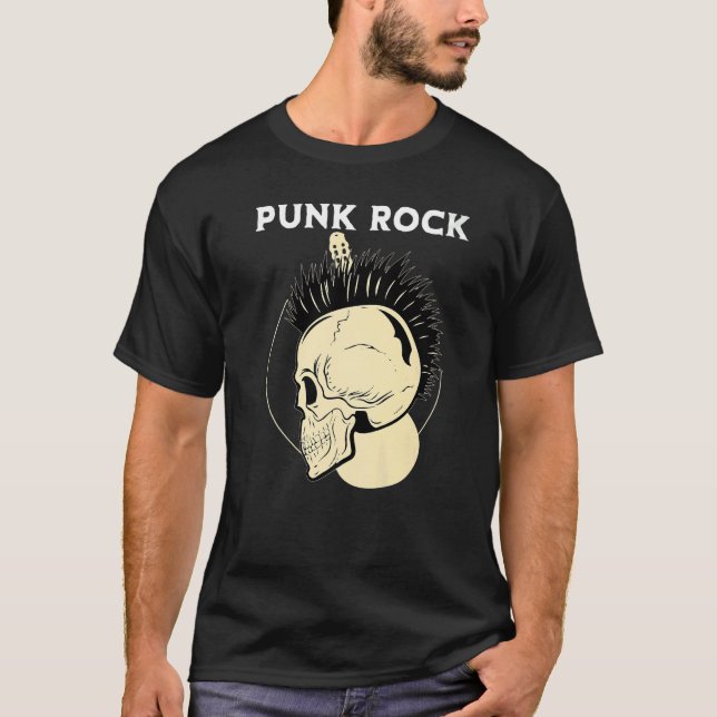 Punk Rock musik Punks Punkrocker Punk 9 T Shirt (Framsida)