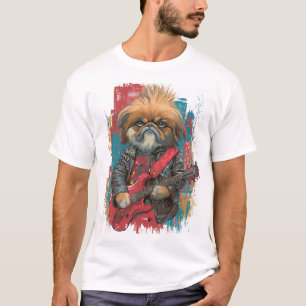 Punk Rock Pekingese - Rebellhund T Shirt