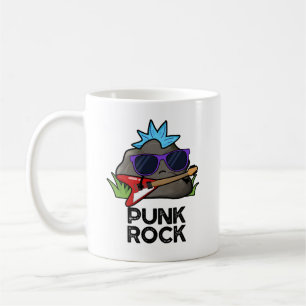 Punk Rock Rolig Musik Puns Kaffemugg
