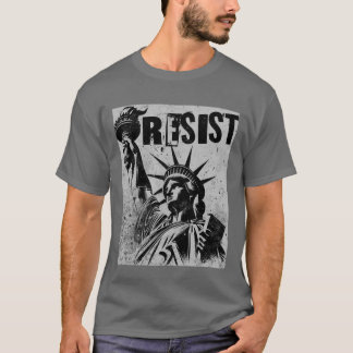 Punk Rock Vive La Resistance Frihet Motstånd Pr T Shirt