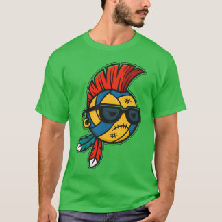 Punk Rock Volleyball Style gift T Shirt