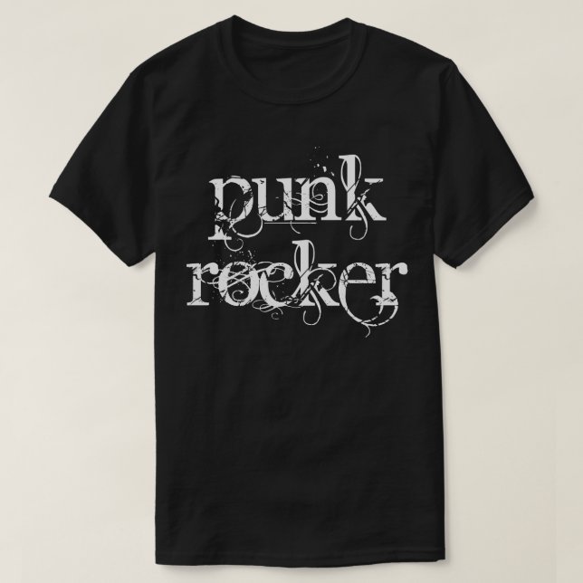 punk rocker t shirt (Design framsida)