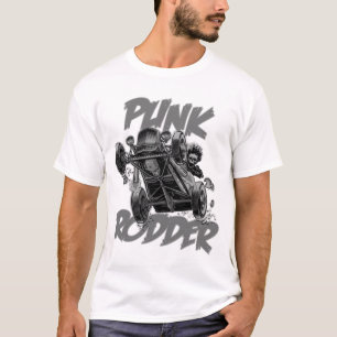 Punk Rodder grå färg T Shirt