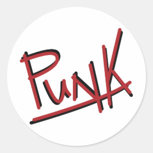 Punk Runt Klistermärke