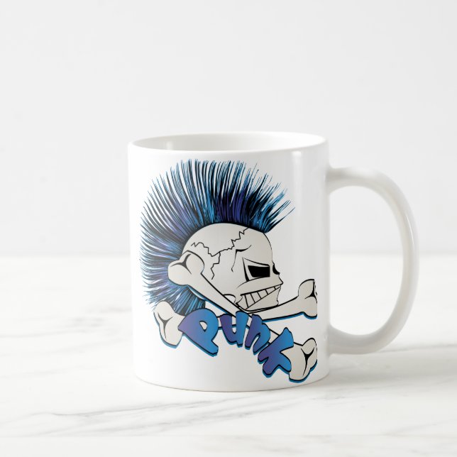 Punk skalle kaffemugg (Höger)
