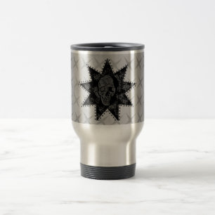 Punk skallemugg (grått) resemugg