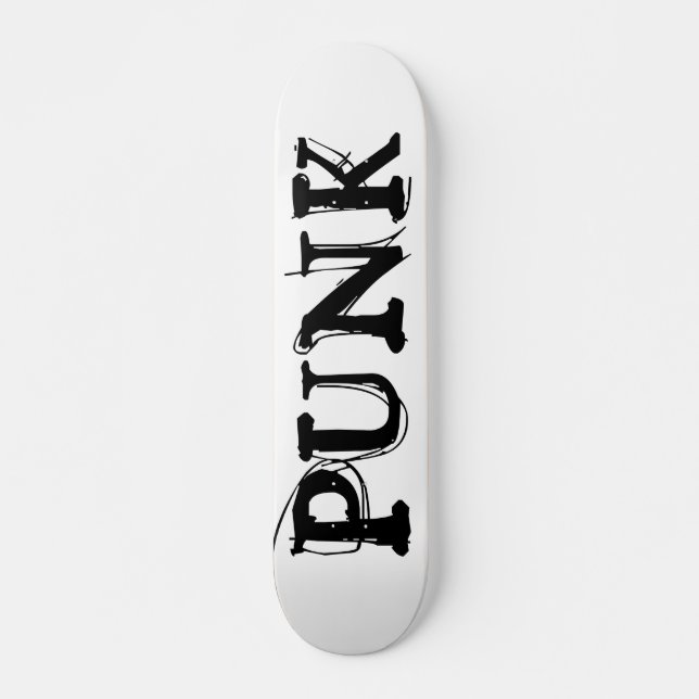 PUNK SKATEBOARD BRÄDA 20,5 CM (Framsida)