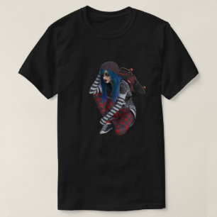 Punk Skater Girl T Shirt
