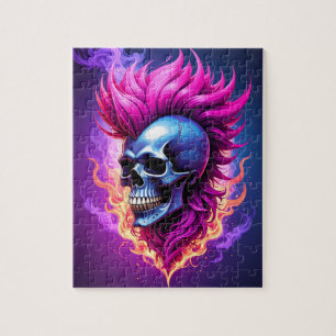 Punk Skull-pussel Pussel