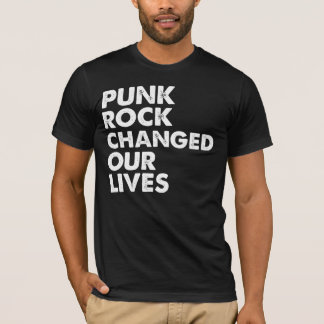 Punk sten ändrade våra liv tröja