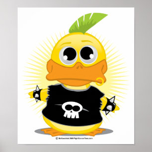 Punk Sten Anka Poster