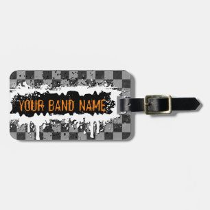 Punk Sten Anpassningsbar Band Merch Music DJ Music Bagagebricka