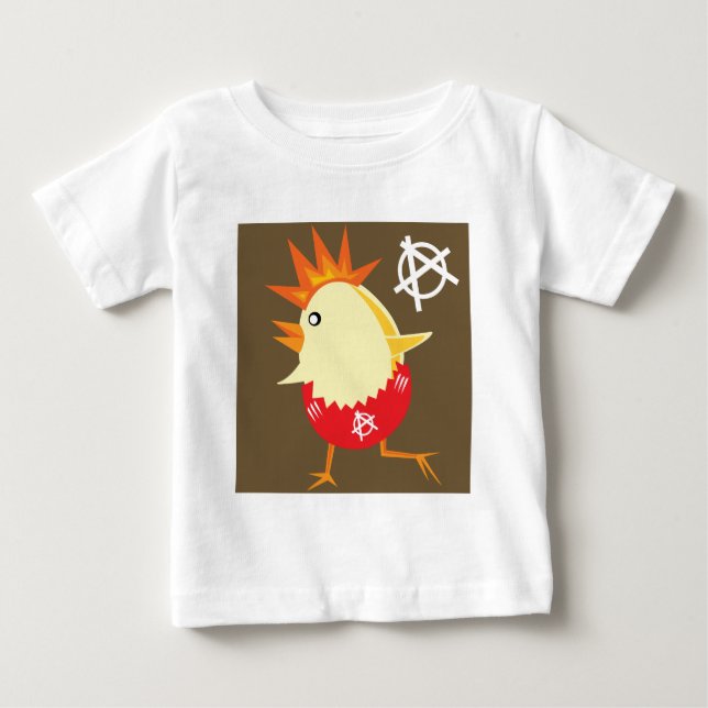 Punk Sten Chicken T Shirt (Framsida)