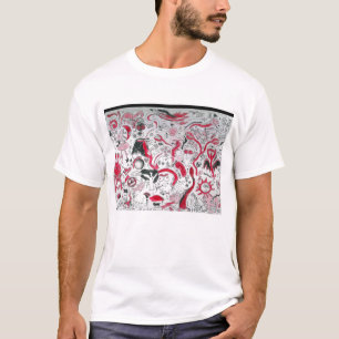 Punk Sten Doodle #3 Vampire i FÄRG T Shirt