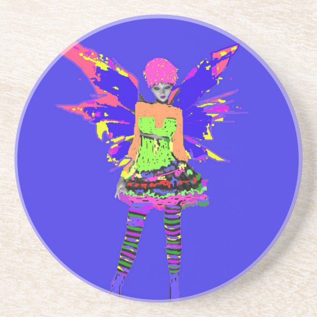 Punk Sten Fairy Underlägg Sandsten (Framsidan)