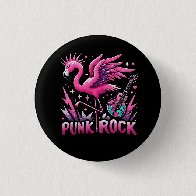punk sten,Flamingo sten Knapp (Framsida)
