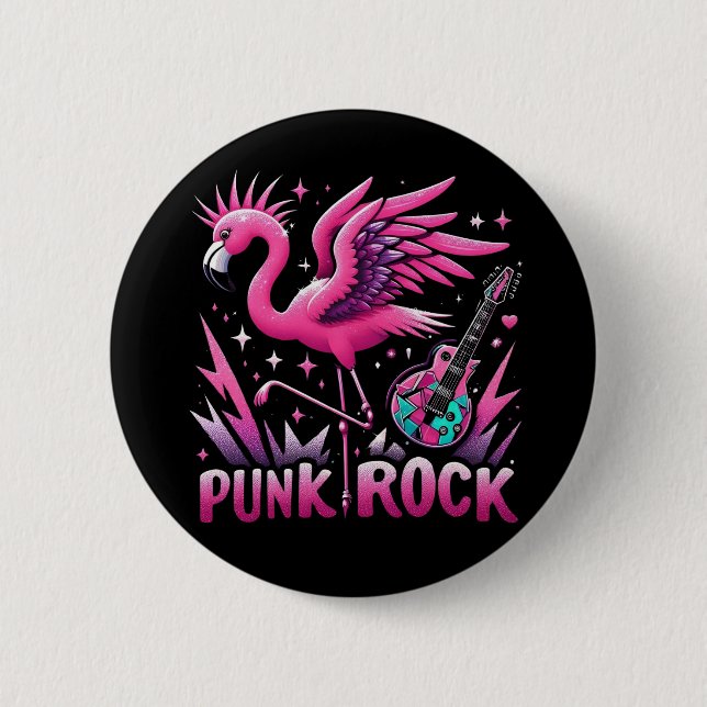 punk sten,Flamingo sten Knapp (Framsida)