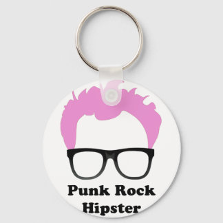Punk Sten Hipster Nyckelring
