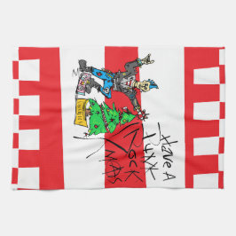 PUNK STEN JULAFTON KÖKSHANDDUK