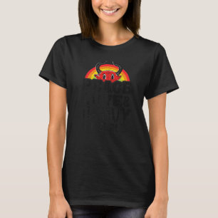 Punk Sten Kids Metall Rainbow Satan Peace Kärlek & T Shirt